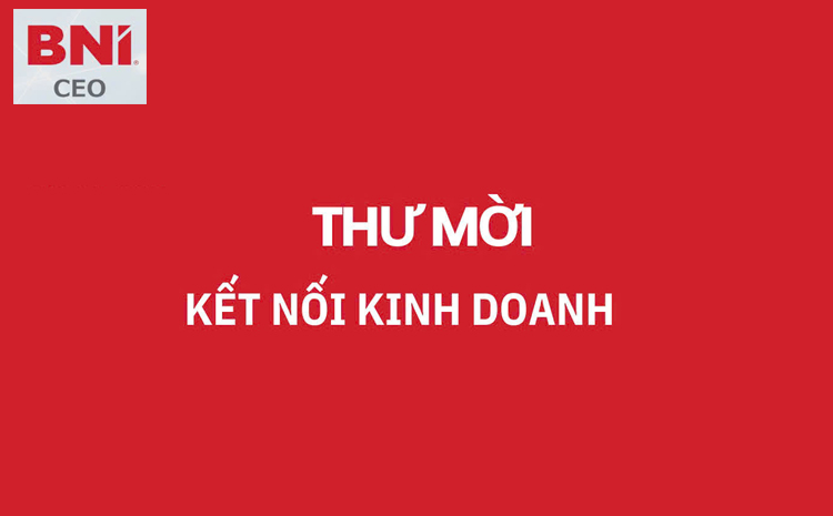  Thư mời kết nối kinh doanh